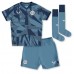 Billiga Aston Villa Moussa Diaby #19 Barnkläder Tredje fotbollskläder till baby 2023-24 Kortärmad (+ Korta byxor)